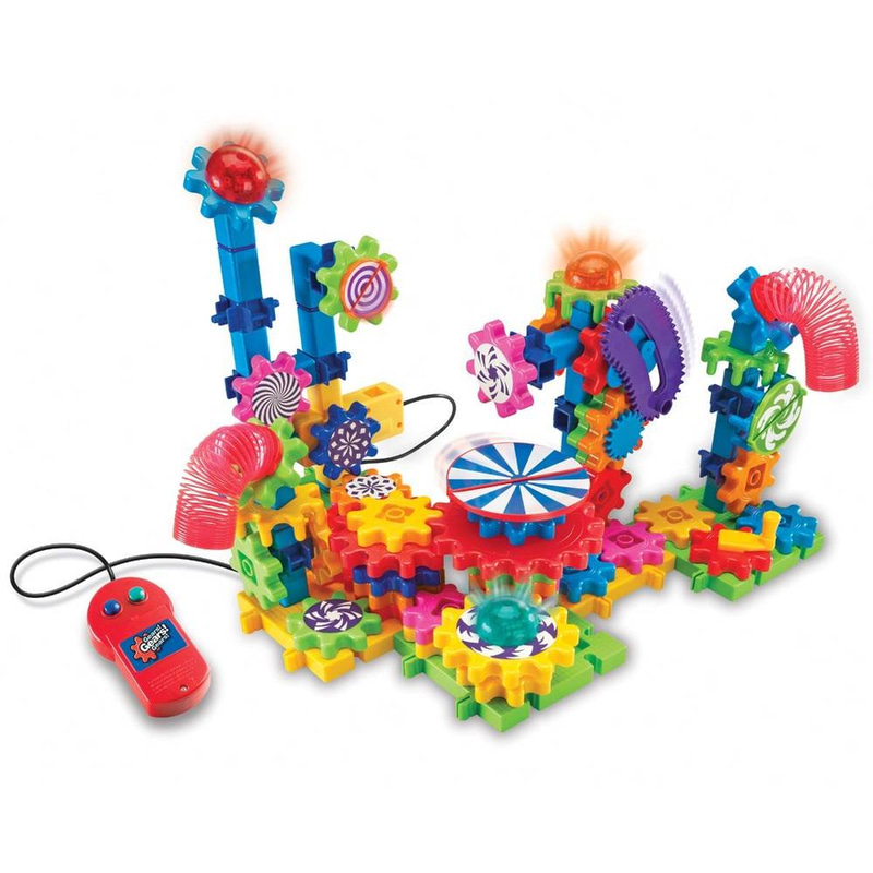 Gears! Gears! Gears! Lights & Action Motorised Building Set