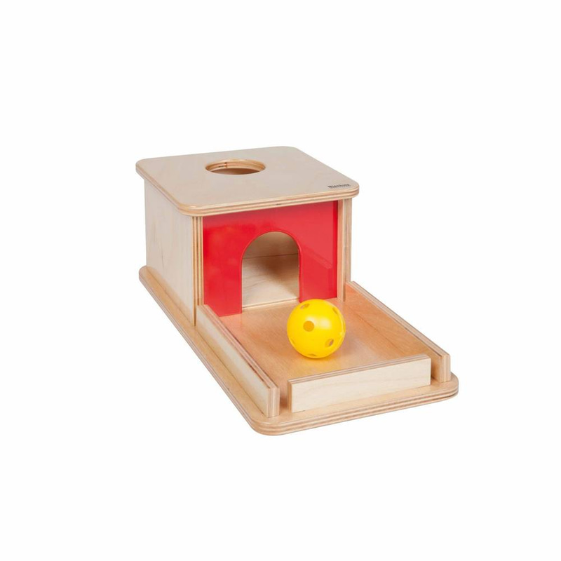 Object Permanence Box With Tray