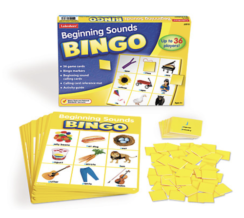 Beginning Sounds Bingo