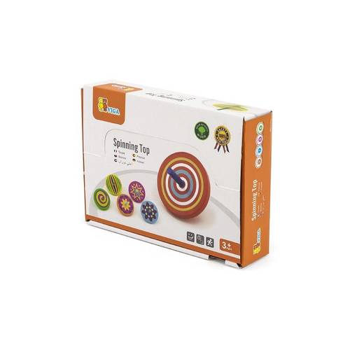 Wooden Spinning Top 12pcs.