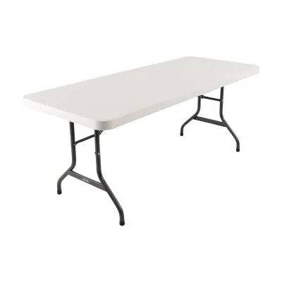LIFETIME 6-FOOT FOLDING TABLE - ALMOND