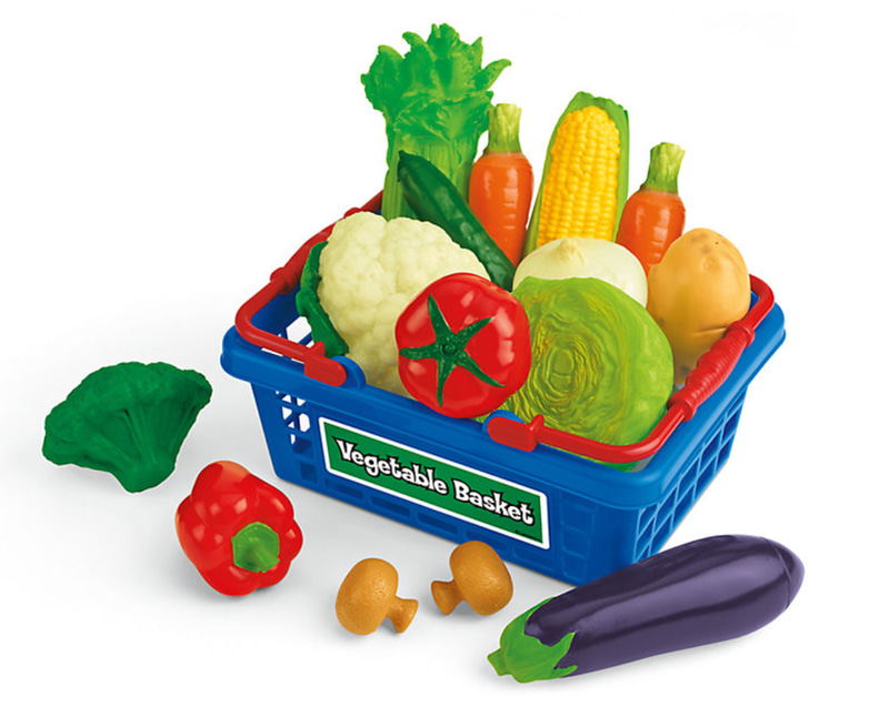 Let’s Go Shopping Vegetable Basket