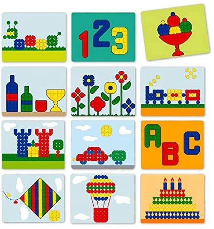 Models Patterns for Giant Super Pegs, Multi-Color