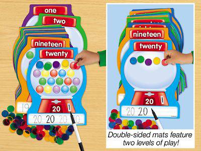 COUNT & WRITE MATH MATS