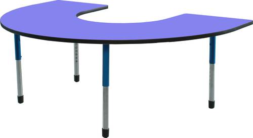 HORSESHOE - SHAPED TABLE W 1800 x D 1200 mm.