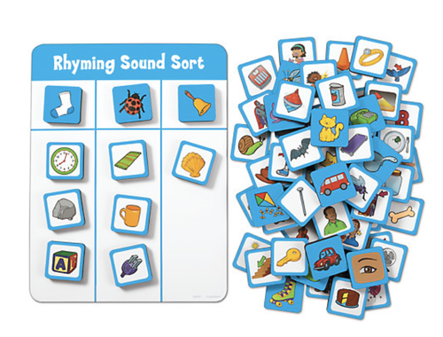Rhyming Sounds Magnetic Sorting Board
