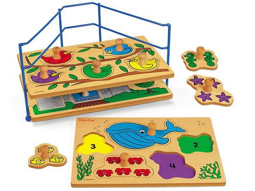 Big Knob Learning Puzzle Set