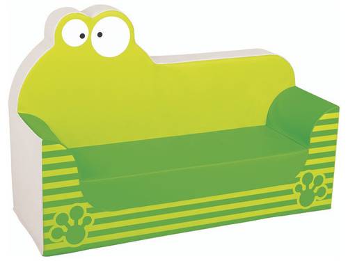 SOFA Frog - Seat Height: 25 cm For 3 children.