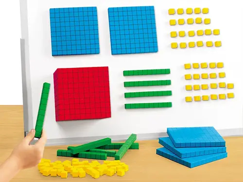 Lakeshore Giant Magnetic Place Value Blocks