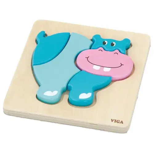 Shape Block Puzzle - Hippo