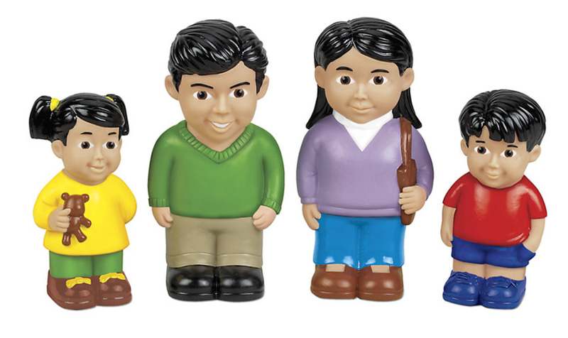 Soft & Safe Dolls - Asian Family
