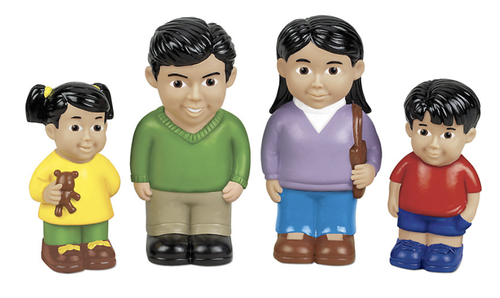 Soft & Safe Dolls - Asian Family
