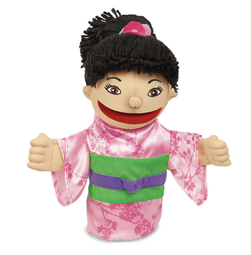 Let’s Talk! Japanese Girl Puppet