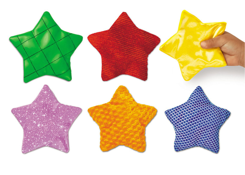 Sensory Star Beanbags - Set of 6