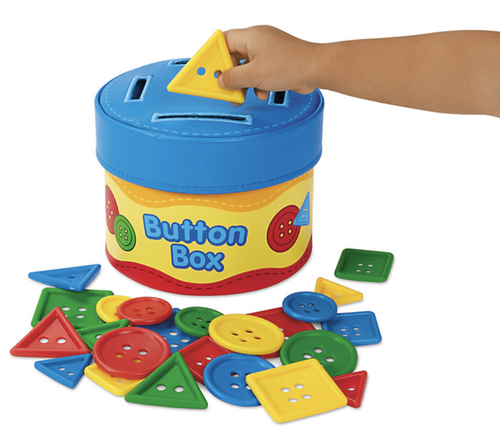 Button Size-Sorting Box