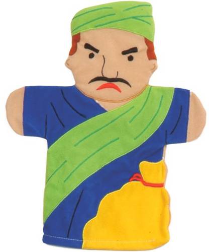 ALI BABA AND THE 40 THEIVES HAND PUPPETS