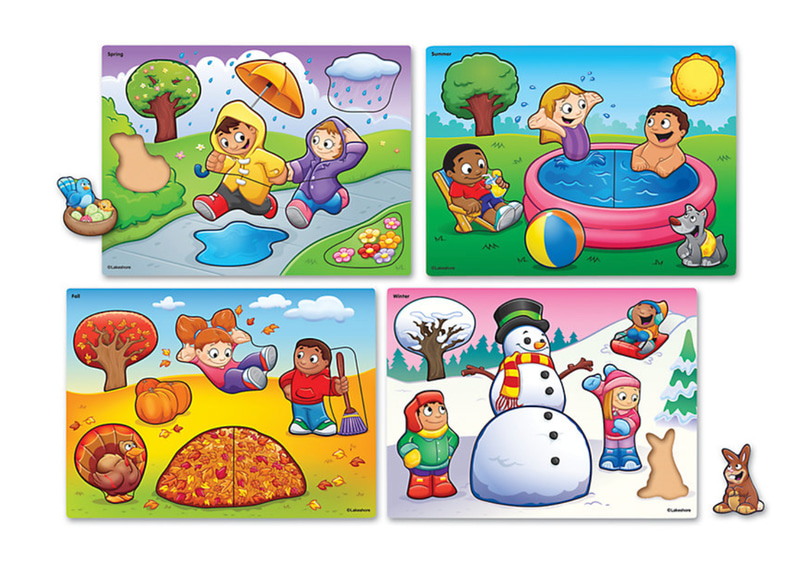Seasons and Weather Puzzle Set