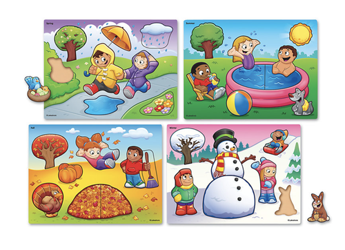 Seasons and Weather Puzzle Set