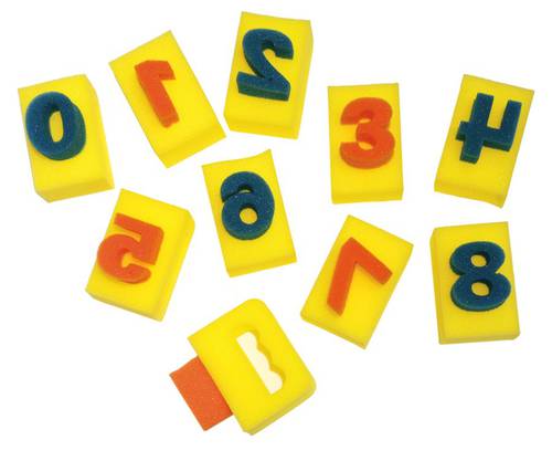 PAINT HANDLE SPONAGE NUMBERS