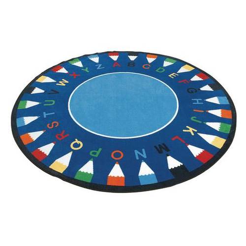 ABC Pencil Carpet -  ROUND LARGE - 275cm