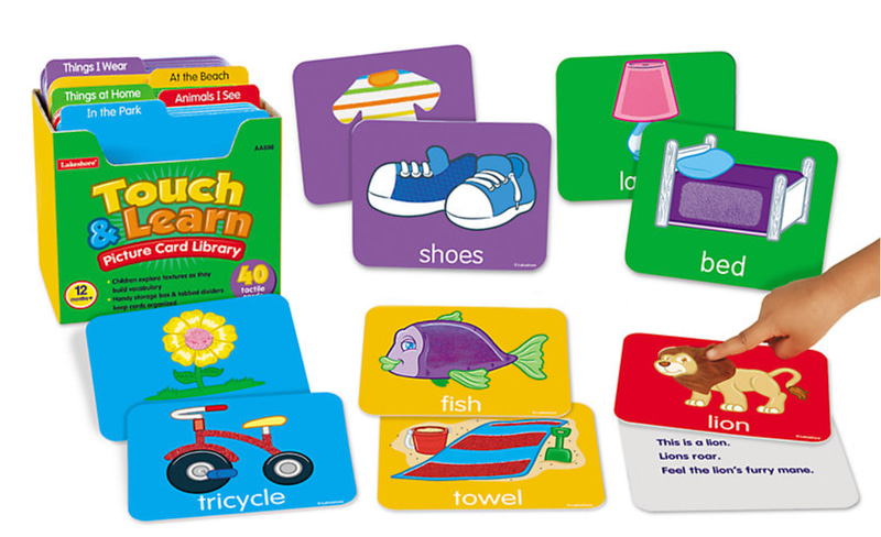 Touch & Learn Picture Card Library