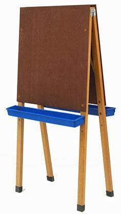 DOUBLE EASEL W 600 x D 670 x H 1200 mm. 