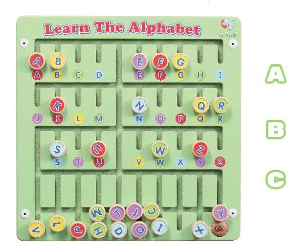 learn the alphabet