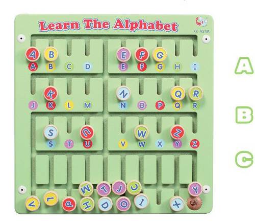 learn the alphabet