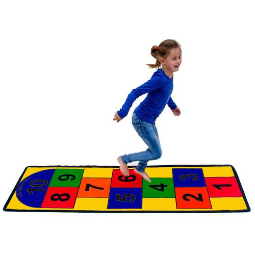 Hopscotch Play Carpet - Size W 67cm x L 200cm