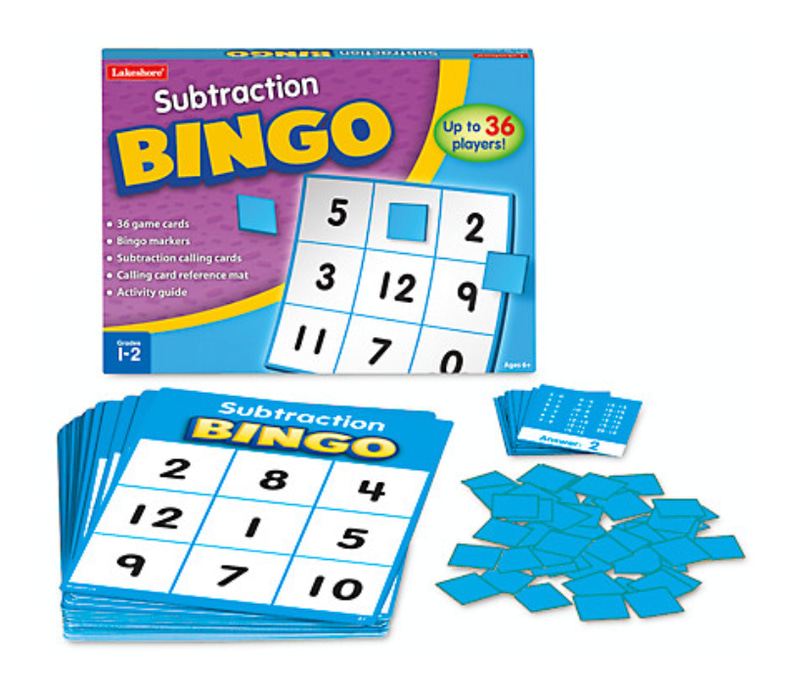 Subtraction Bingo