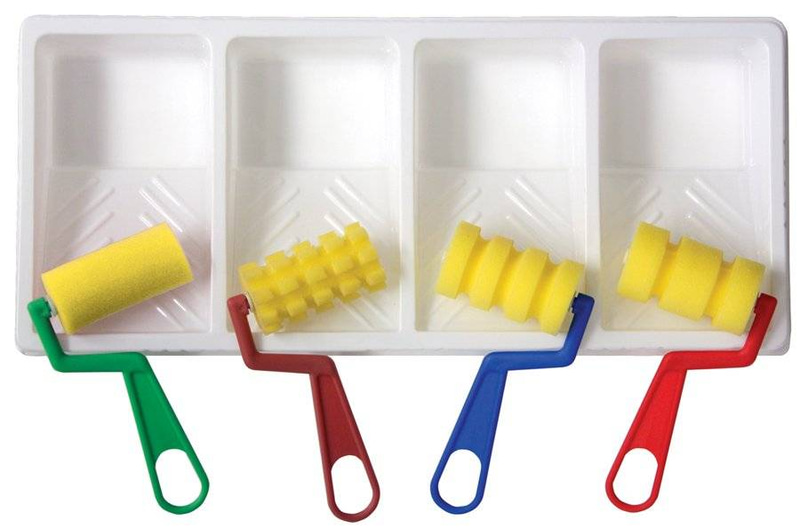 WonderFoam Foam Rollers and Paint Tray
