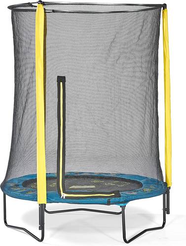 PLUM MINIONS 4.5FT MINIONS TRAMPOLINE AND ENCLOSURE WITH SOUNDS