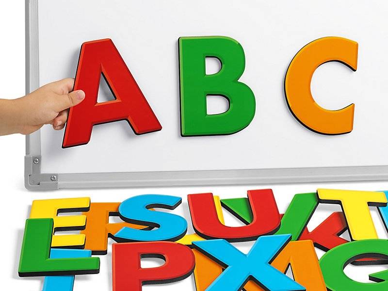 Jumbo Magnetic Letters - Uppercase