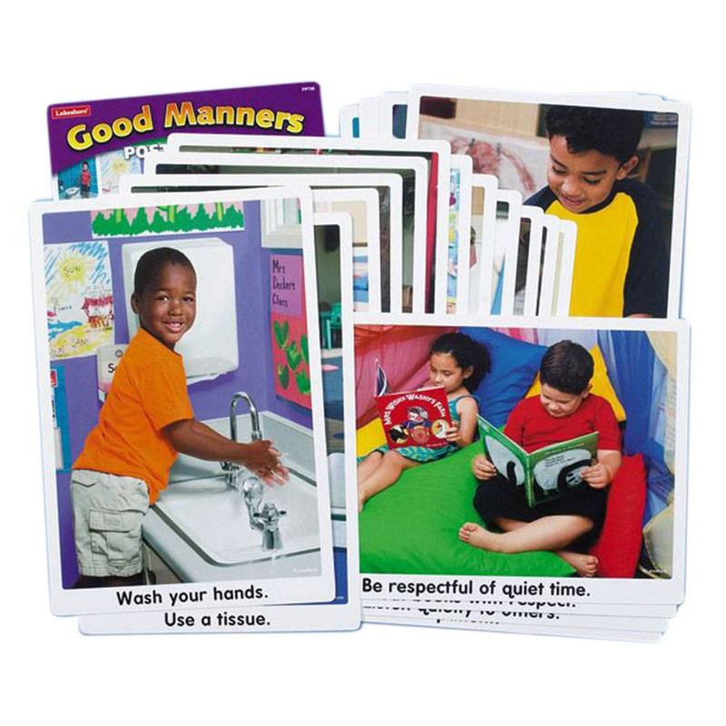 Lakeshore Good Manners Poster Pack