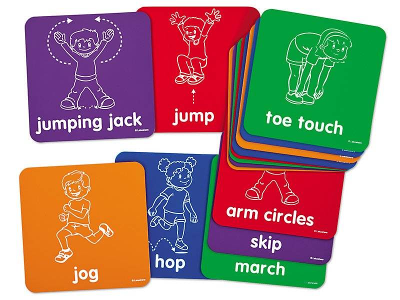 Let’s Get Moving! Activity Mats