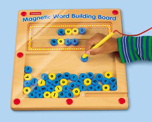 MAGNETIC WORD BUILDING BOARD