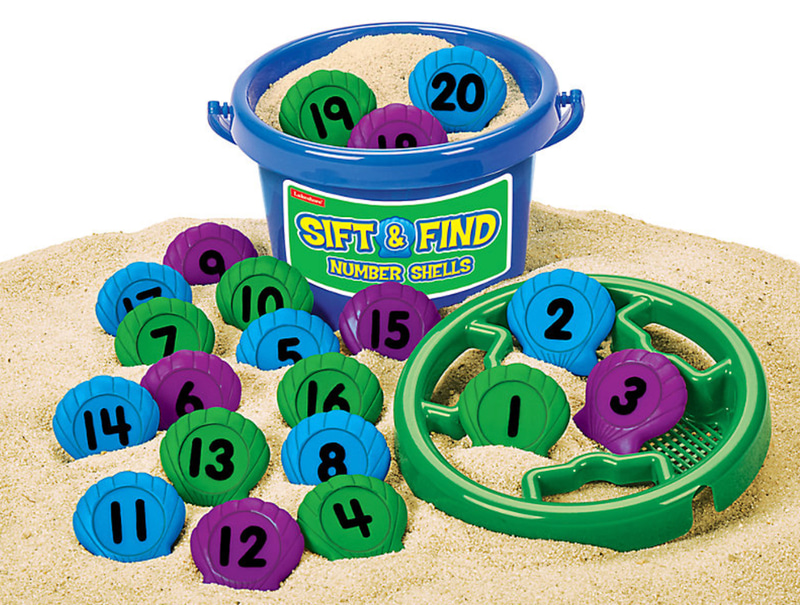 Sift & Find Number Shells