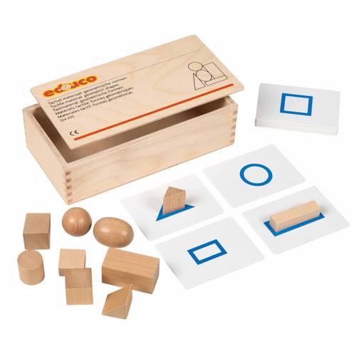 Tactile material - geometric shapes