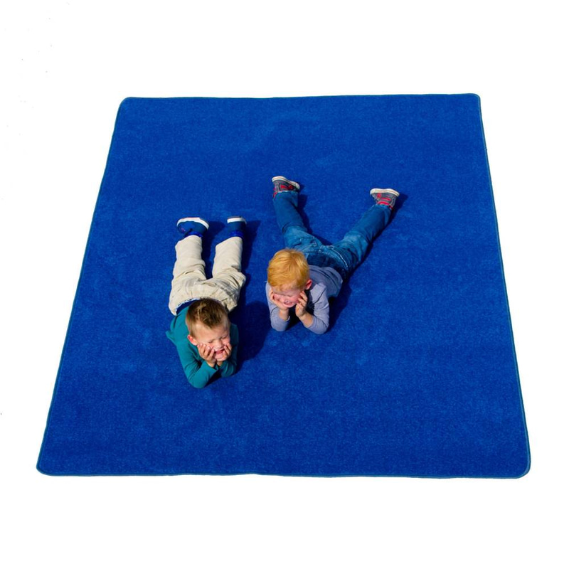 Blue Solid Rug – Rectangle Small 180X257 CM