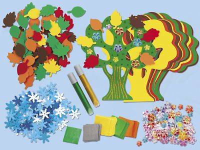 Tree Shapes Craft Kit