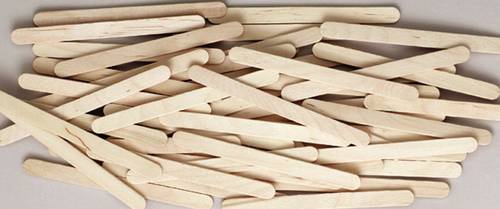 Craft Sticks Regular size - Natural