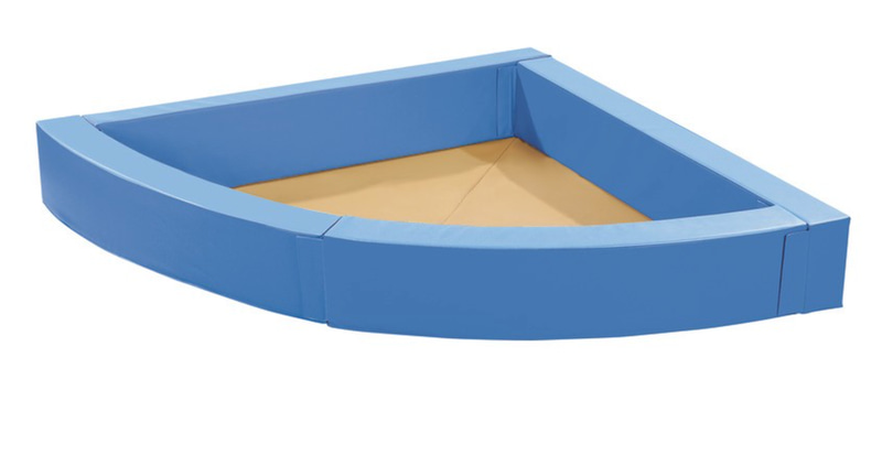 LARGE CORNER BALL POOL Without balls