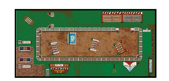 سجادة لعبة الحصان  مقاس 67X200 سم