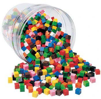 1cm/1g Cubes 1000pc Jar