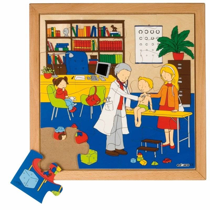Health puzzle - doctor