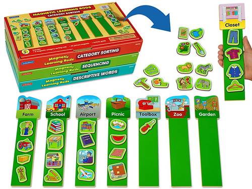 Magnetic Language Rods - Complete Set