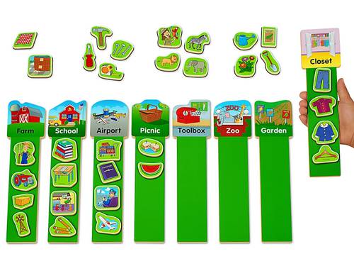 Magnetic Category Sorting Rods