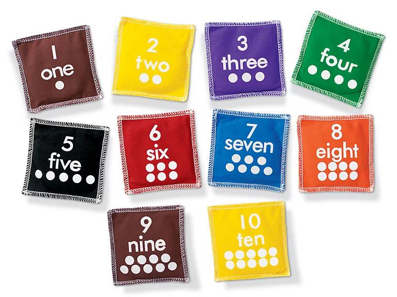 Numbers Beanbag Set