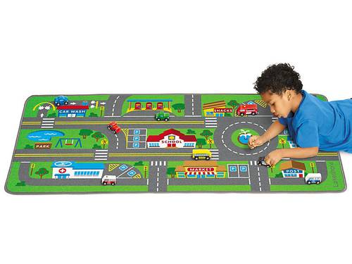 AROUND TOWN PLAY CARPET-Value Size 67cm X 150cm