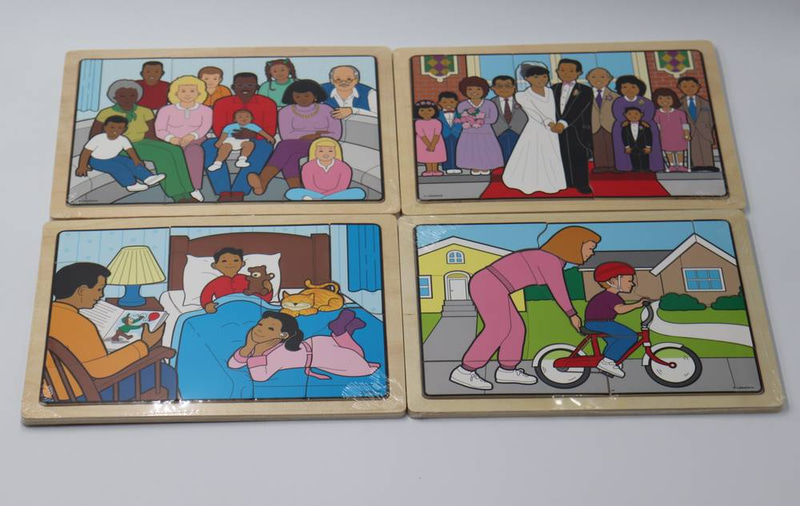ALL KINDS OF FAMILIES PUZZLE SET